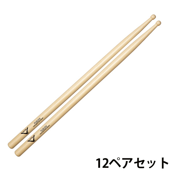 VATER(ベーター) / Fusion 【VHFW】12ペアセット - ヒッコリー・ドラムスティック -