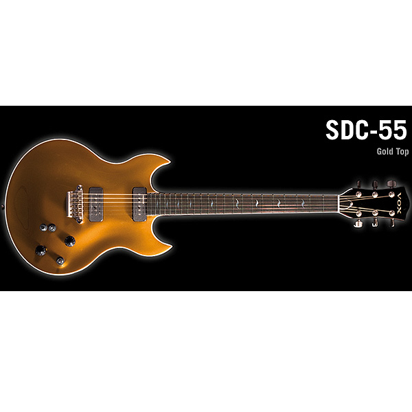 VOX(ヴォックス) / SDC-55 （Double Cutaway) gold top - エレキギター -