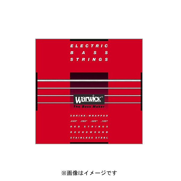 WARWICK(ワーウィック) / RED STAINLESS STEEL 4-STRING Set Light - エレキベース弦 -
