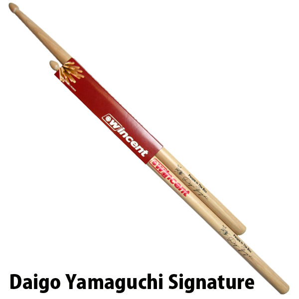 Wincent(ウィンセント) / W-DYS(Daigo Yamaguchi Signature)- ヒッコリー・ドラムスティック -