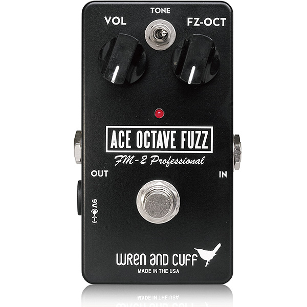 Wren and Cuff Creations(レナンドカフクリエーション) / Ace Octave Fuzz - ギターエフェクター ファズ - ■限定セット内容■→ 【・パッチケーブル(KLL15) 】