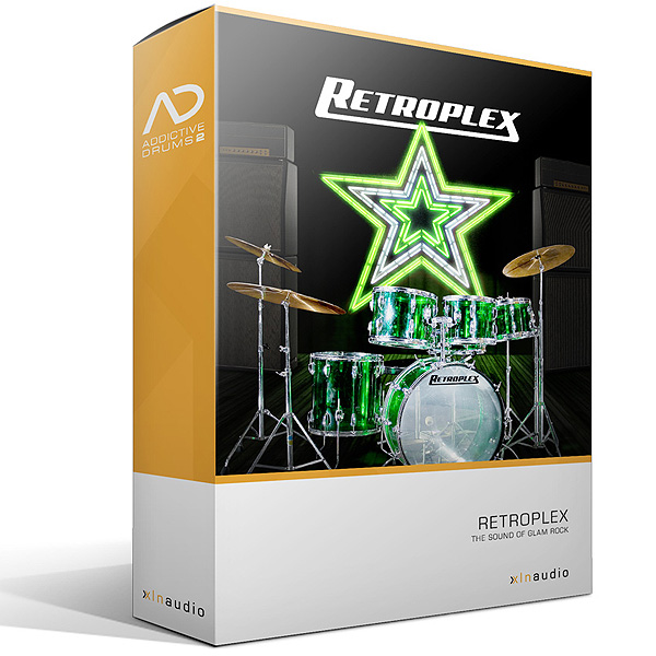 XLN Audio(エックスエルエヌ オーディオ) / Addictive Drums 2ADpak Retroplex - ドラム音源ソフト -