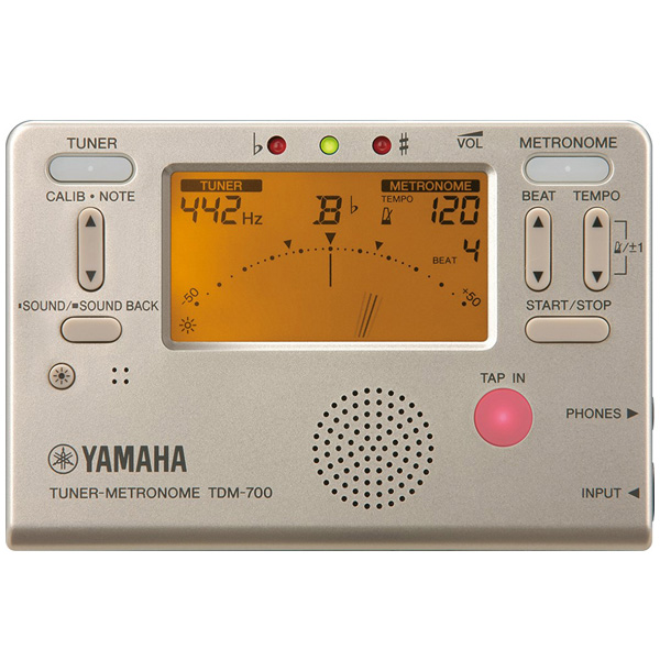 YAMAHA(ヤマハ) / TDM-700G（ゴールド） - チューナーメトロノーム - 【11月30日発売予定】