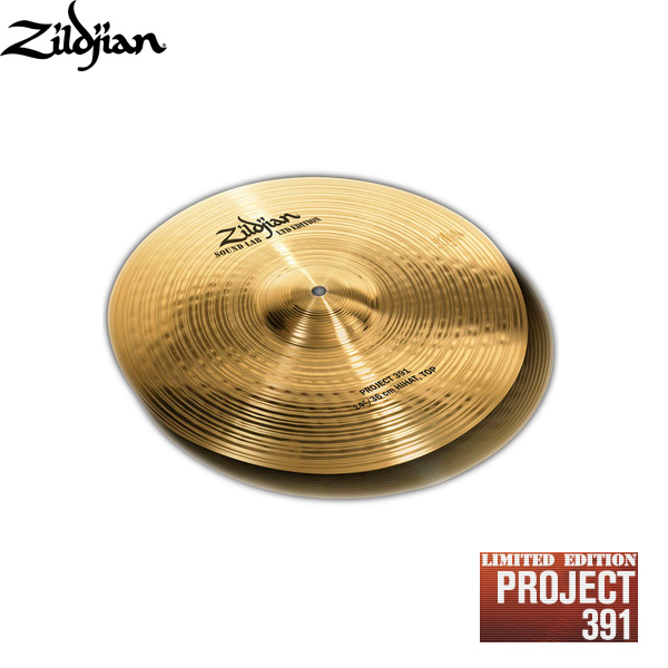 Zildjian(ジルジャン) / Project 391 15” HiHat Top 【NAZLSL15HT】 -ハイハット※トップのみ -