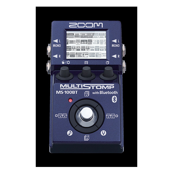 Zoom(ズーム) / MS-100BT - マルチエフェクター ギターエフェクター - 【Bluetooth通信機能付きエフェクター】