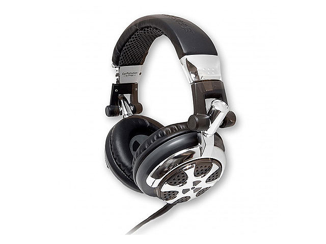 iFrogz (アイフロッグス) / EarPollution DJ Style Headphones (Hustle) - ヘッドホン -