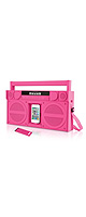 iHome(アイホーム) / iP4 (Pink) 【ラジカセ風30-Pin iPod/iPhone用スピーカー：電池駆動対応】