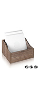 ■ご予約受付■　【ポイント１０倍】ZOMO(ゾモ) / VS-Box 100/1 Walnut (組立式) - 12インチレコード収納BOX - 【約100枚収納可能】