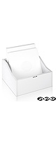 ■ご予約受付■　【ポイント１０倍】ZOMO(ゾモ) / VS-Box 100/1 White (組立式) - 12インチレコード収納BOX - 【約100枚収納可能】