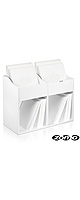 【ポイント１０倍】Zomo(ゾモ) / VS-Box 200/2 White (組立式) 12インチレコード収納BOX 【約400枚収納可能】