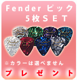[P]Fender �ԥå� �ץ쥼��� 5�祻�å�