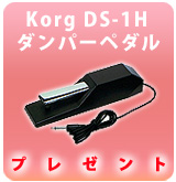 【P】 ダンパー・ペダルプレゼントKorg(コルグ) / DS-1H 